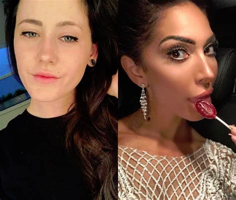 Jenelle Evans Rips Porn Star Farrah Abraham Threatens To Quit For 800th Time The Hollywood