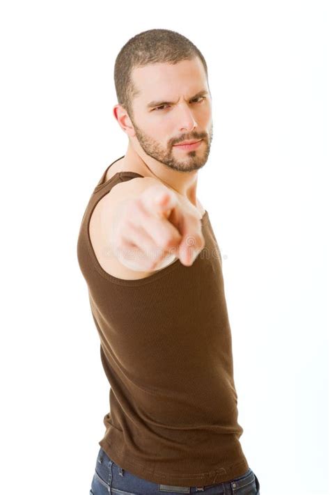 Man Pointing Stock Image Image Of Lifestyle Finger 89518031