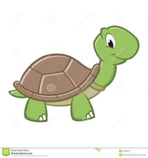 Cartoon Turtle Stock Vector Illustration Of Baby Clip