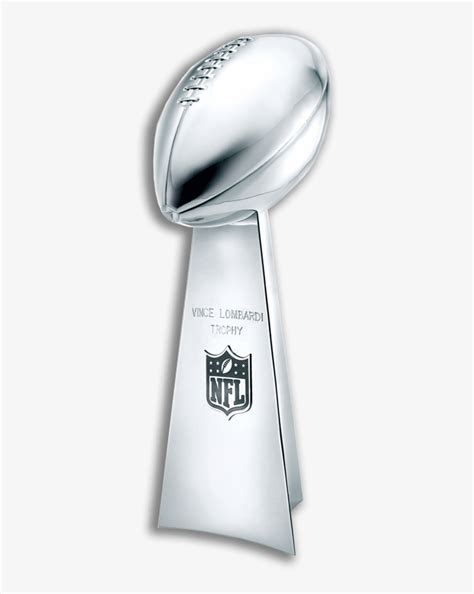 Super Bowls Vince Lombardi Trophy Logo 522x1024 Png Download Pngkit
