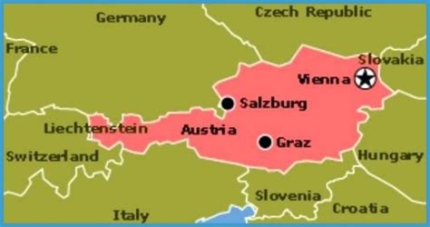 Map Of Graz Austria Travelsfinderscom