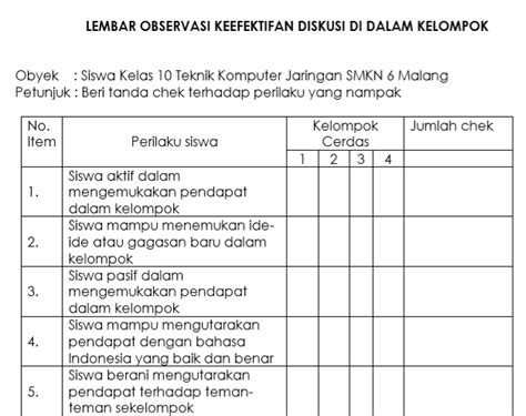 Contoh Angket Evaluasi Program Bk Weelio