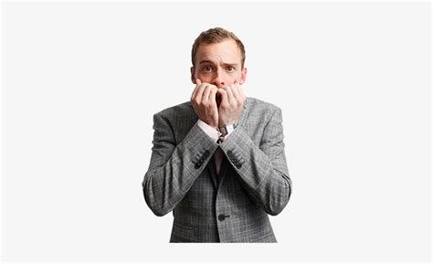 Guy All Stressed And Worried Worried Guy Transparent Png 311x420