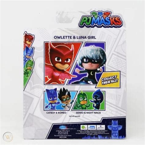 Pj Masks Hero Vs Villain 2 Pack Figure Set Owlette And Luna Girl
