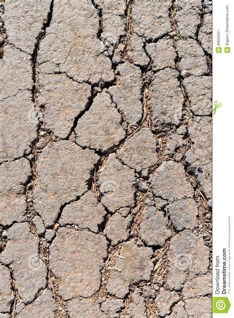 Old Worn And Cracked Asphalt With Cracks Stock Image Image Of