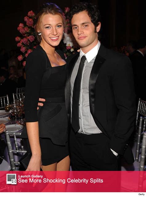 penn badgley says blake lively was his best and worst on screen kiss