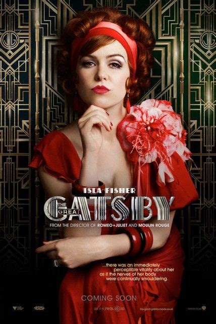 The Great Gatsby Film Poster Baz Luhrmann Marie Claire Marie Claire Uk Jay Gatsby