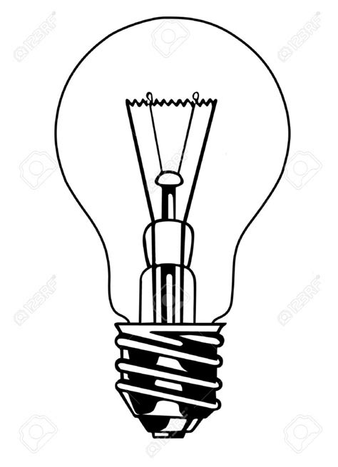 Light Bulb Pencil Drawing At Getdrawings Free Download