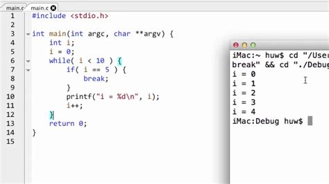 C Programming Basics Learn C Fundamentals By Coding I Part 43 Break