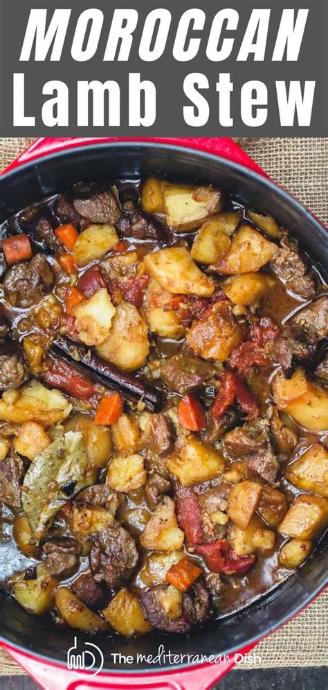Easy Moroccan Lamb Stew Artofit