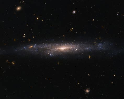 Flickrpgn1bku Hubble Sees Galaxy Hiding In The Night Sky