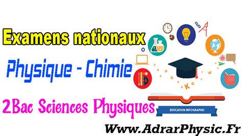Examens Nationaux Correction De La Physique Chimie Bac Sciences