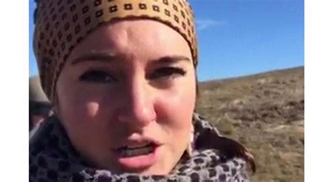 Actress Shailene Woodley Arrested During Pipeline Protest Bbc News