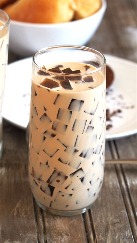 You mix everything, pour it into your molds and then refrigerate overnight to set. Coffee Jelly