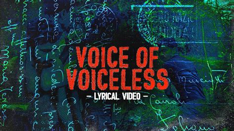 Voice Of Voiceless Official Lyrical Video Vedan Malayalam Rap
