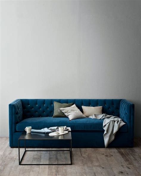 Blue Velvet Sofa Homeland Pinterest Blue Velvet Sofa Tufted Sofa