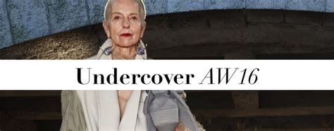 Ageing Like A Forest Undercover Aw Design Culture By Ed