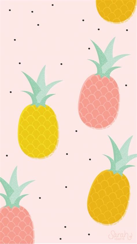 Pink Cute Pineapples Iphone Wallpaper Pineapple Wallpaper Iphone
