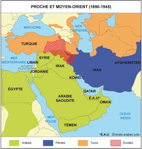 Cartes Sur Le Proche Et Le Moyen Orient Présentation Site De