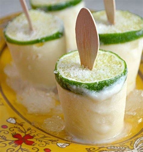Creamy Margarita Popsicles Edible Crafts