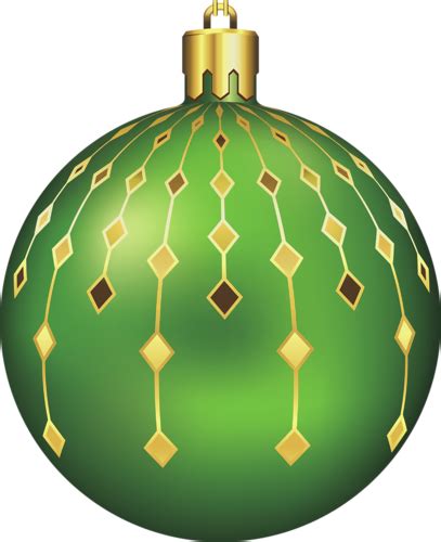 Green Christmas Ball Png