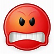 Red Angry Emoticon - ClipArt Best