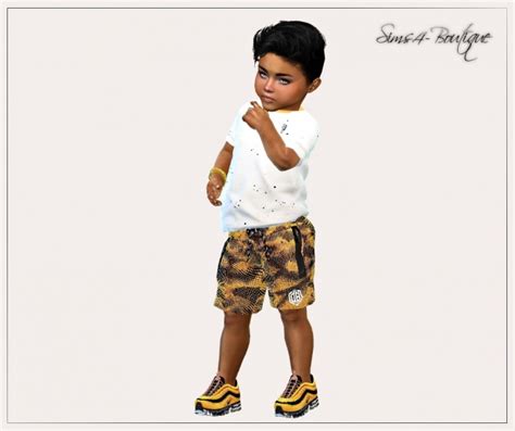 Designer Set For Toddler Boys 0808 At Sims4 Boutique Sims 4 Updates