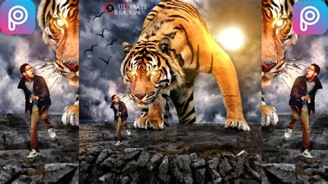 Big Tiger Picsart Manipulation Tutorial Like Ultimate Editing