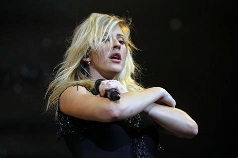 ellie goulding s softer side prevails at otherwise thumping nyc concert photos