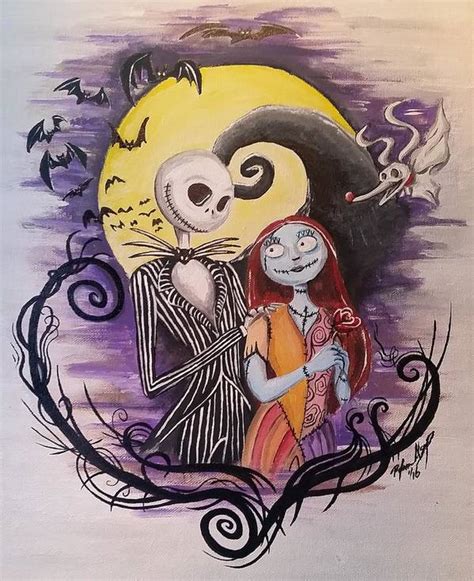 Jack And Sally Poster By Ryan Alsup