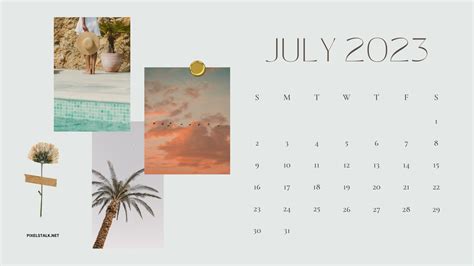 July 2023 Calendar Wallpapers Hd Free Download Oppaku