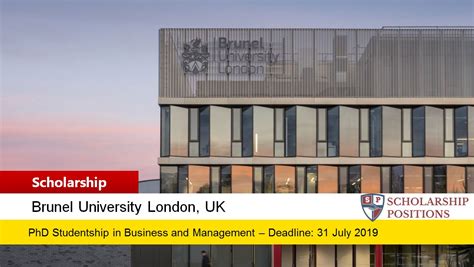 Fully Funded Phd Studentship In Business And Management In The Uk 2019