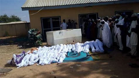 Mass Burial Of Fulani Herdsmen Killed In Numan Adamawa Photos