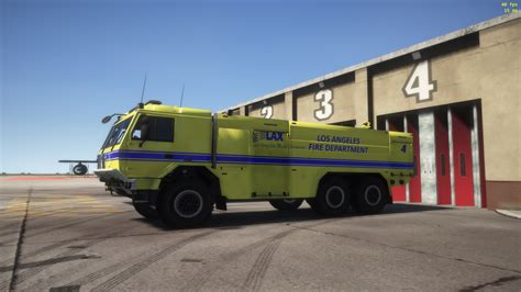 Lax Airport Fire Department Paintjob Pack Gta 5 Mods