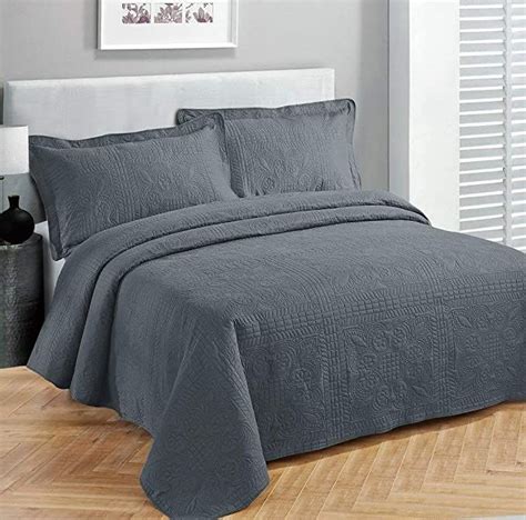 Linen Plus Twintwin Extra Long 2pc Oversized Luxury Bedspread Coverlet