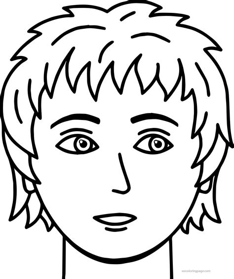 Sint Tico Foto Parts Of The Face Coloring Pages Alta Definici N 90972