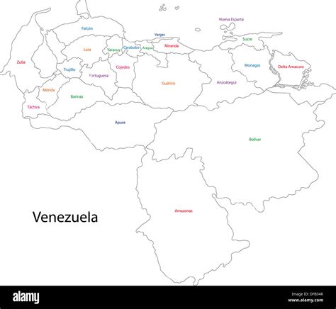 Tarde Endurecer Desaparecido Mapa De Venezuela Blanco Campo De Minas
