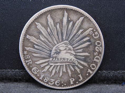Sold Price 1836 Mexico 8 Reales Silver Coin Beautiful Coin And Great