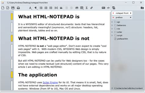 Html Notepad Html Wysiwyg Editor For The Rest Of Us
