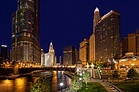 Chicago Cityscape at Night Full HD Wallpaper and Background Image ...
