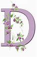 Letter D Floral Initial Free Stock Photo - Public Domain Pictures