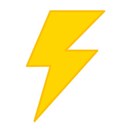 Lightning Symbol Vector Image Free Svg