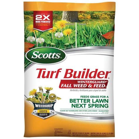 Scotts Turf Builder 343 Lbs 12000 Sq Ft Winterguard Fall Weed