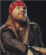 Axl Rose, leading singer of american rock band Guns N' Roses, early ...