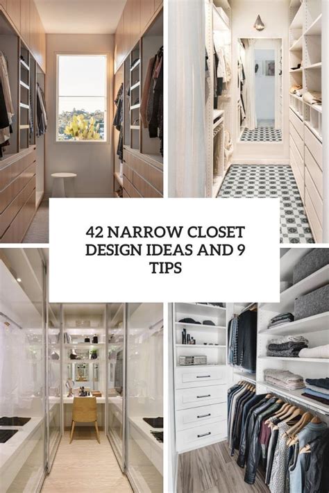 Long Narrow Closet Small Walkin Closet Narrow Closet Design Narrow
