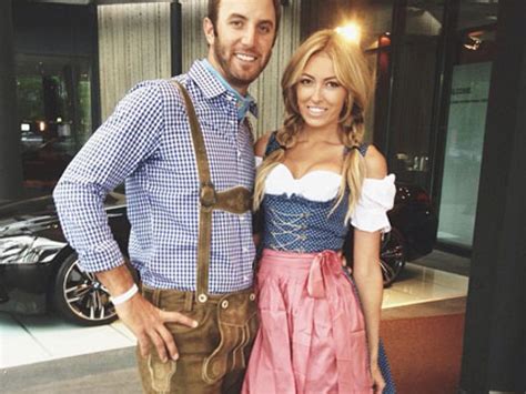 Photos Dustin Johnson And Paulina Gretzky Golf World Golf Digest