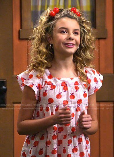 Destinys Pink Apple Print Top On Bunkd Fashion Tv Channel Outfits
