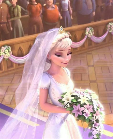 Bride Elsa Disney Princess Wallpaper Elsa Elsa Frozen