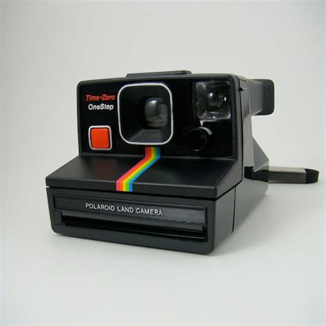 Polaroid Time Zero Onestep Rainbow Land Camera Sx 70 Film