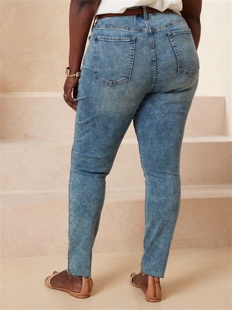 Curvy High Rise Skinny Jean Banana Republic Factory